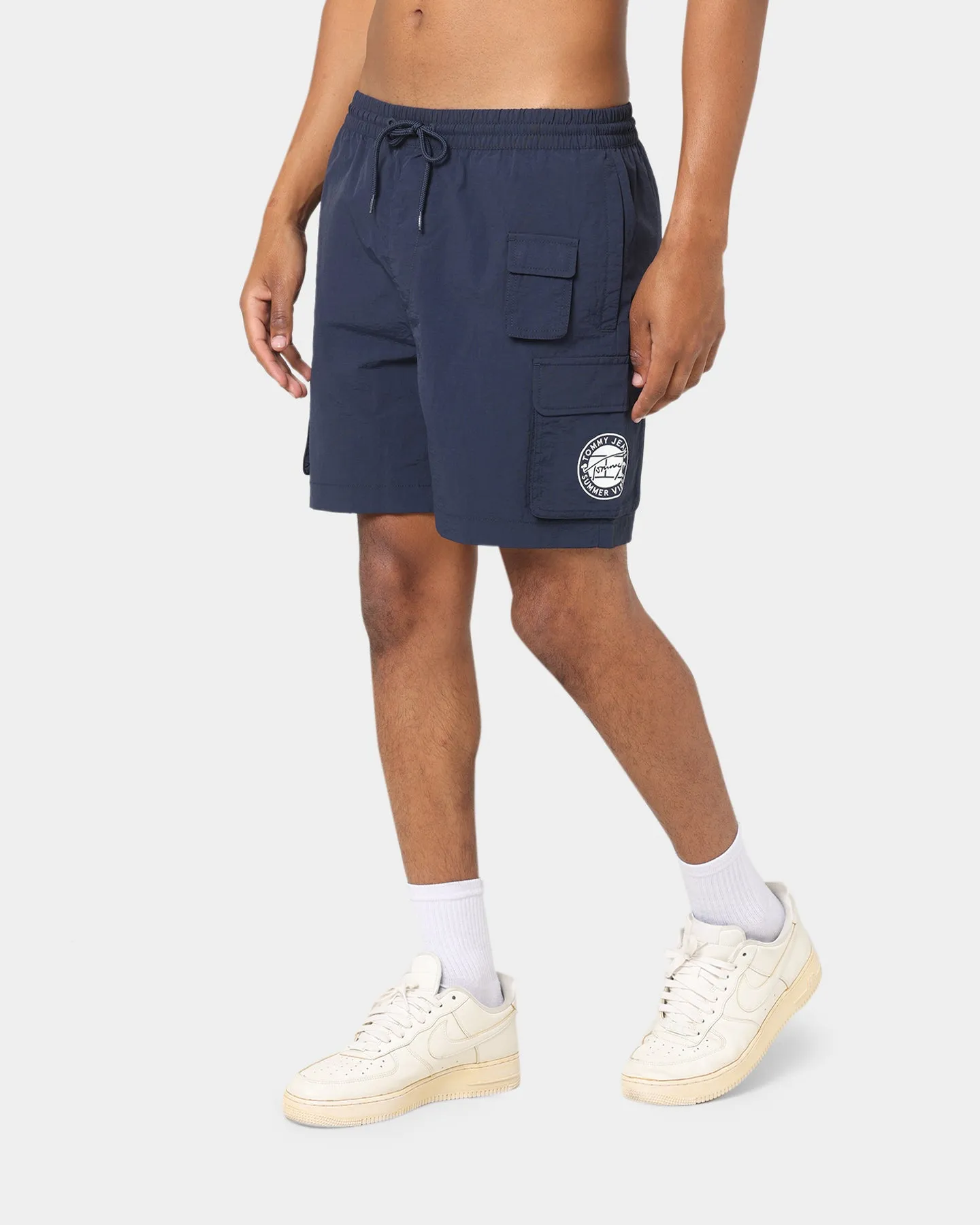 Tommy Jeans Novelty Cargo Beach Shorts Twilight Navy