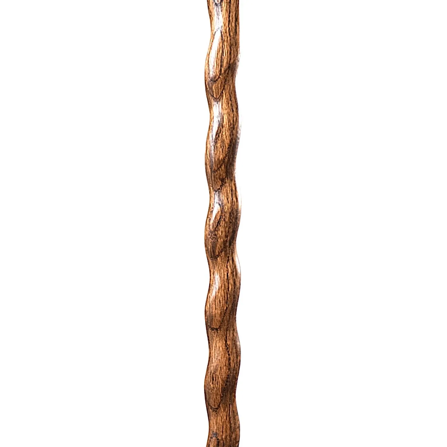 Twisted Oak Hiking Staff: Durable, Natural Elegance