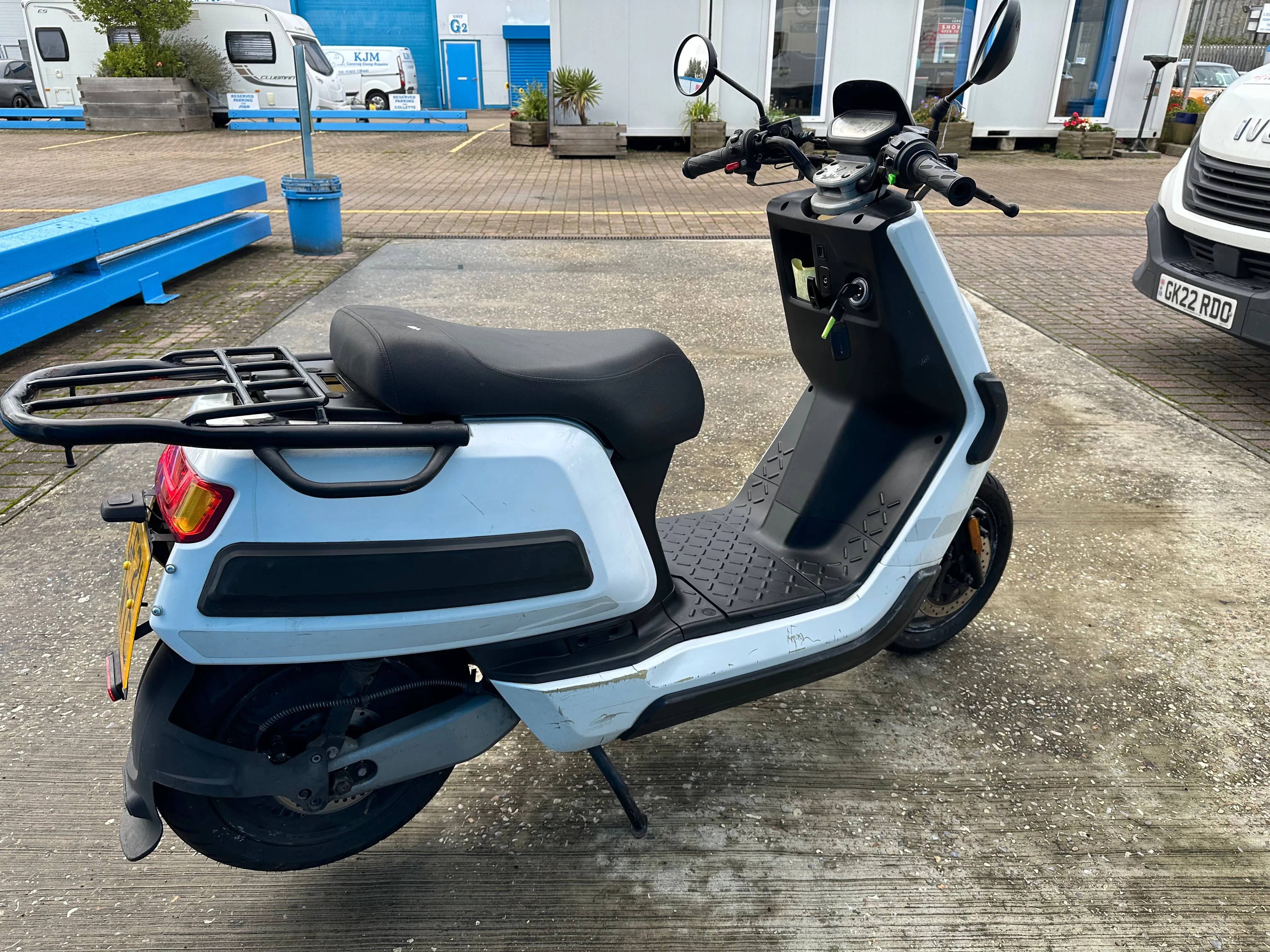 Used NIU NQi GT Pro Cargo Electric Moped - GF21 WTC