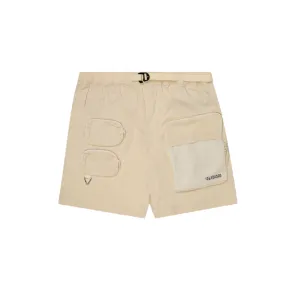 Valabasas Cargo Compact Nylon Shorts (Off-White)