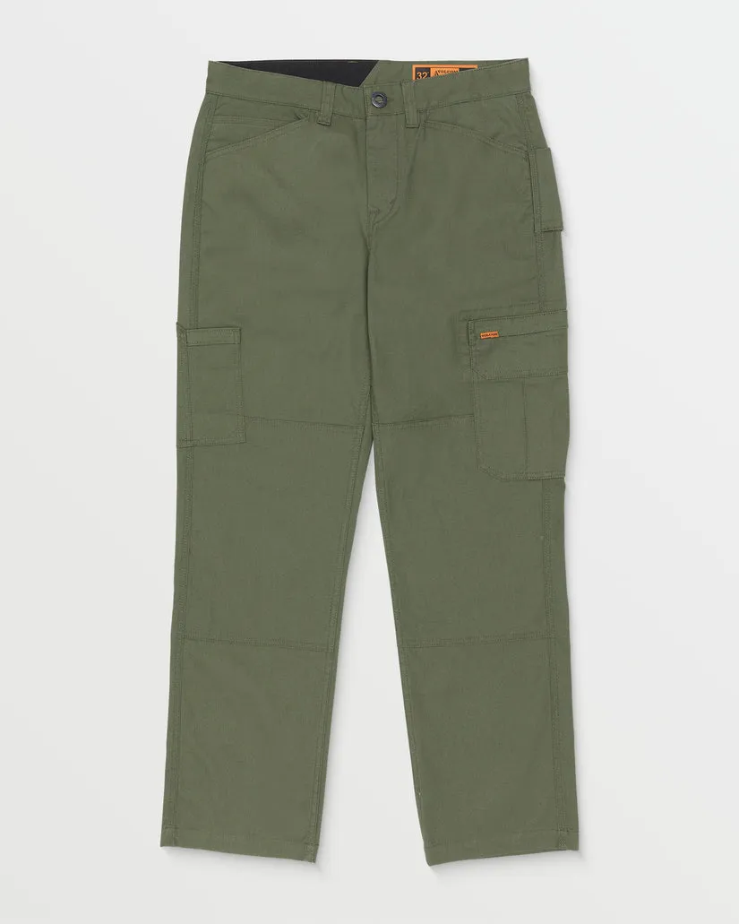 Volcom Workwear Gage Work Pants - SQUADRON GREEN