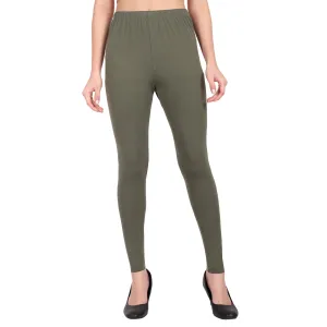 Women Dark Military Breathable Long Length Legging