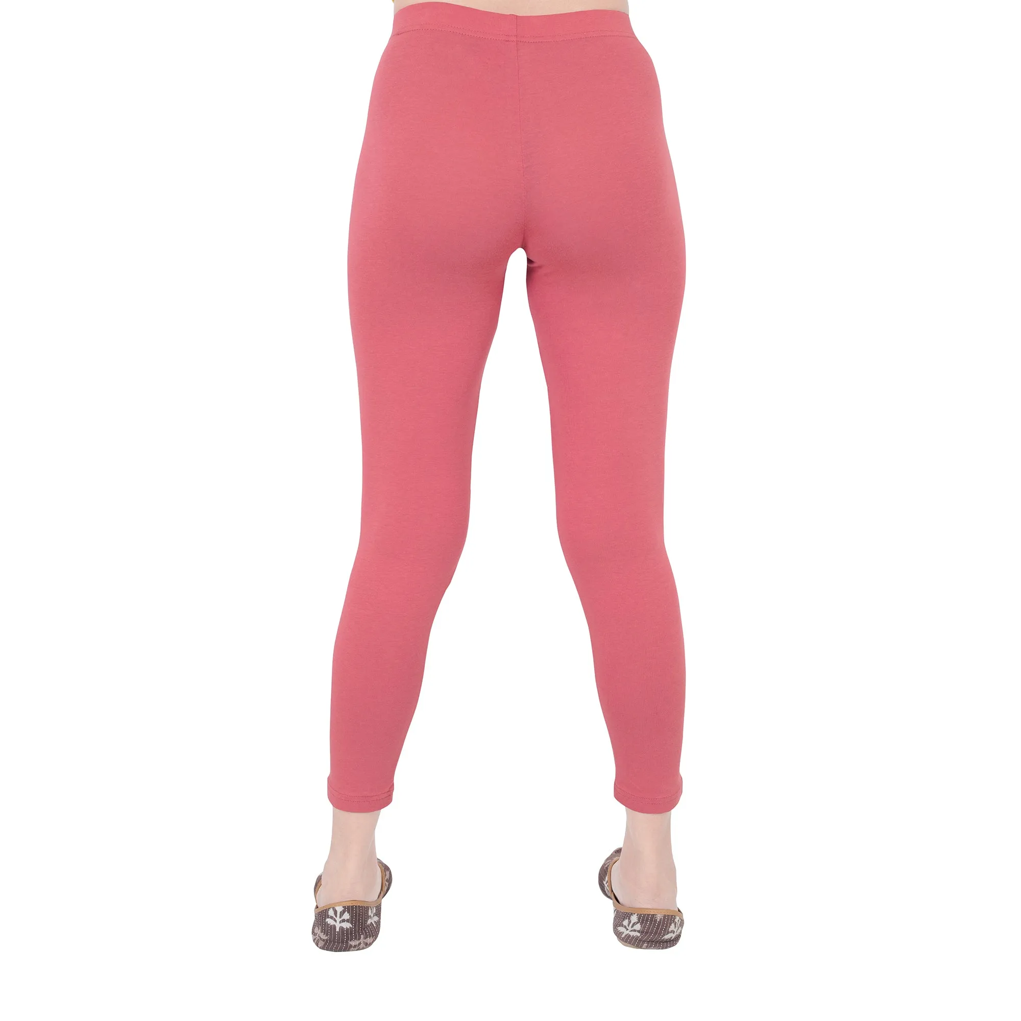 Women Mauve Ankle Length Legging