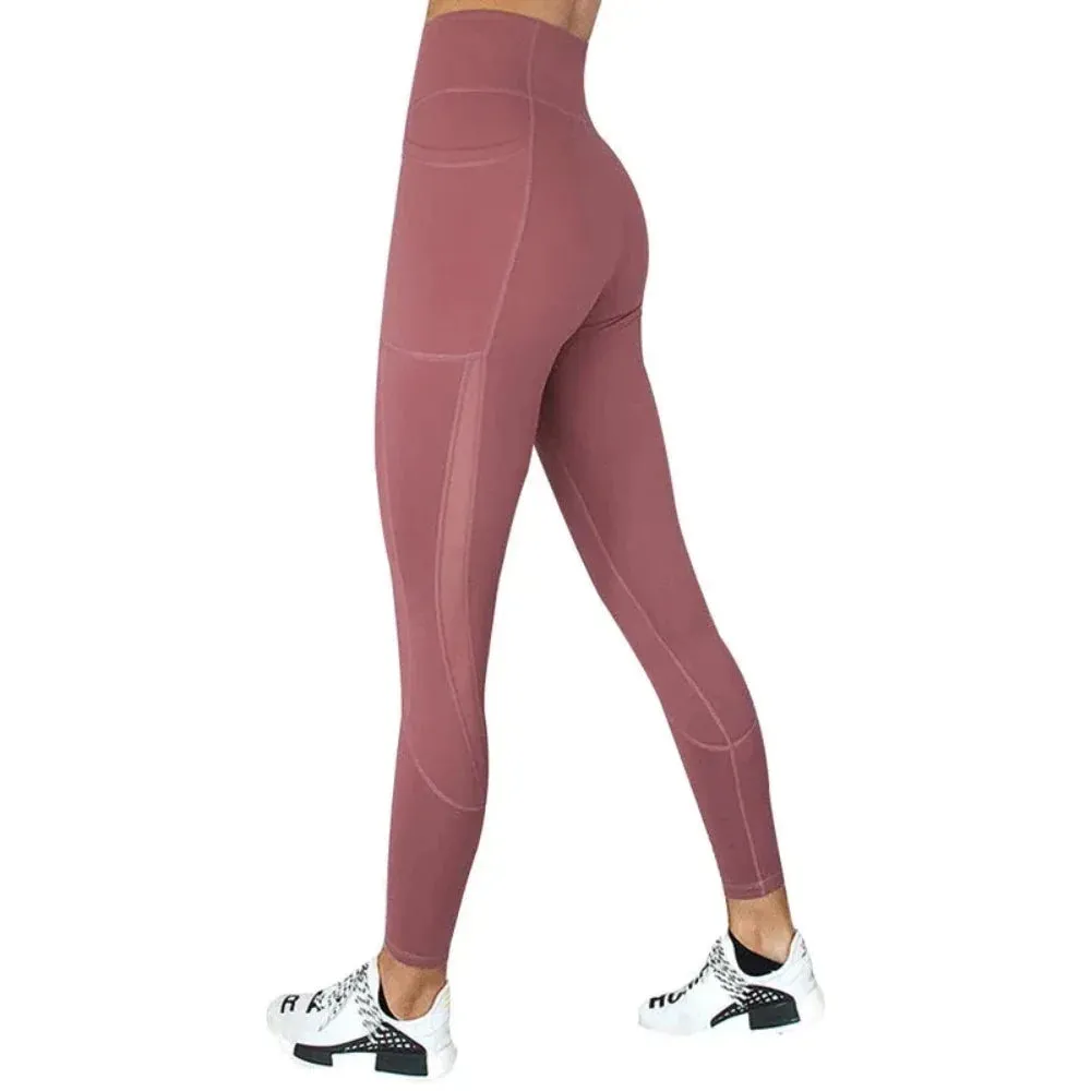 Womens Athletic Yoga Legging with Side Pockets