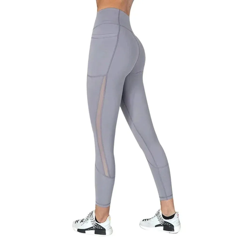 Womens Athletic Yoga Legging with Side Pockets