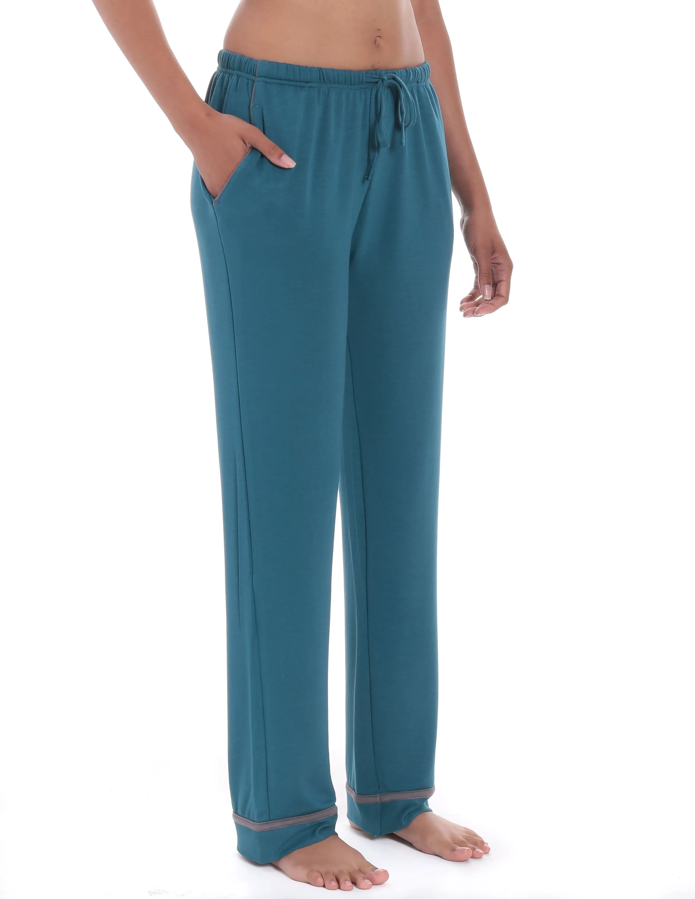 Women's Jersey Knit French Terry Lounge Pants