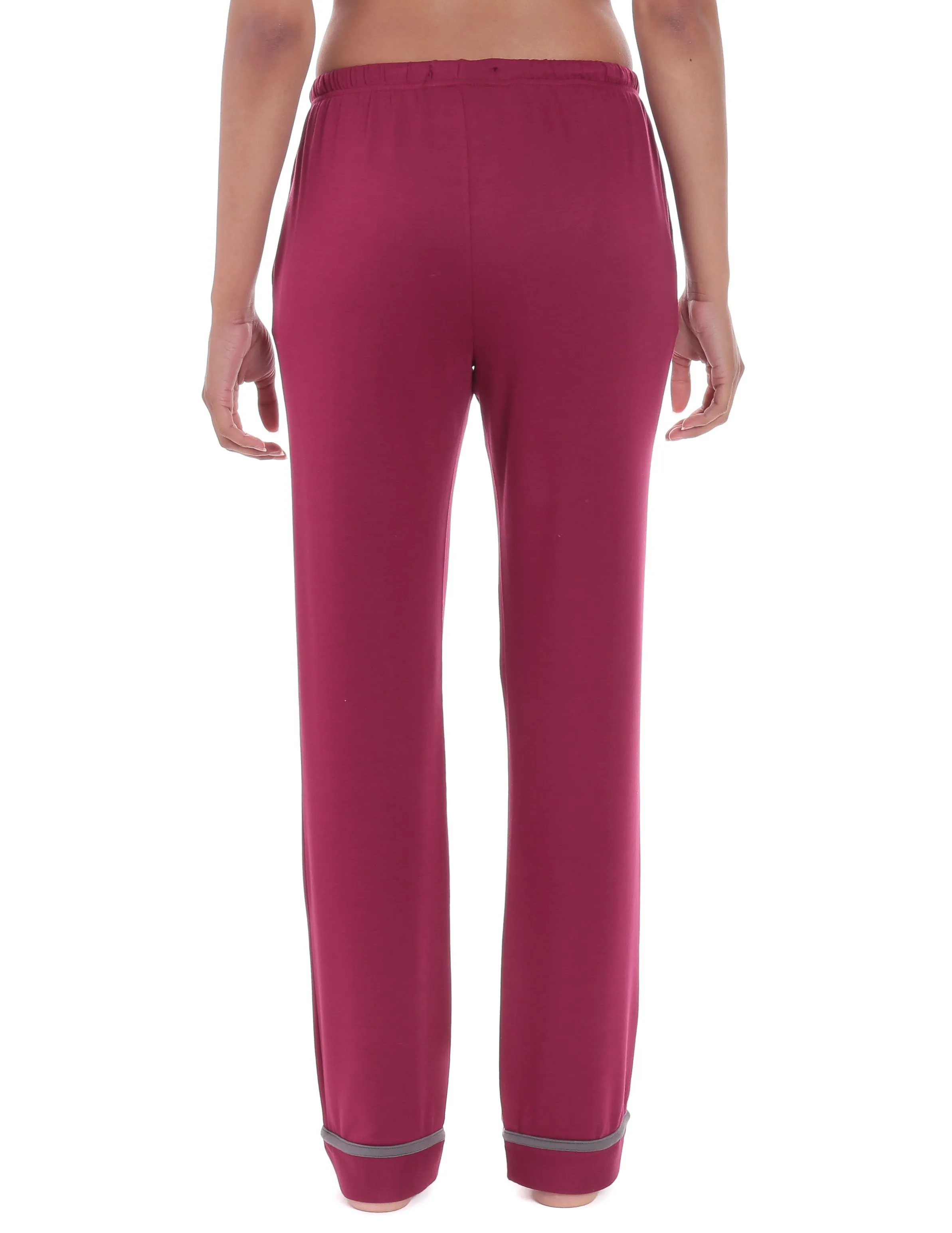 Women's Jersey Knit French Terry Lounge Pants