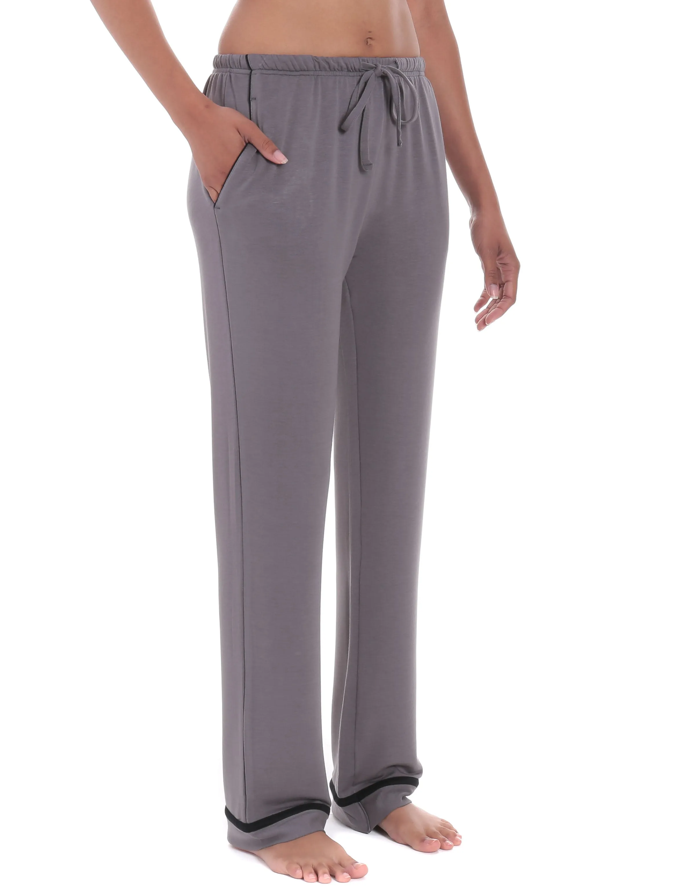 Women's Jersey Knit French Terry Lounge Pants