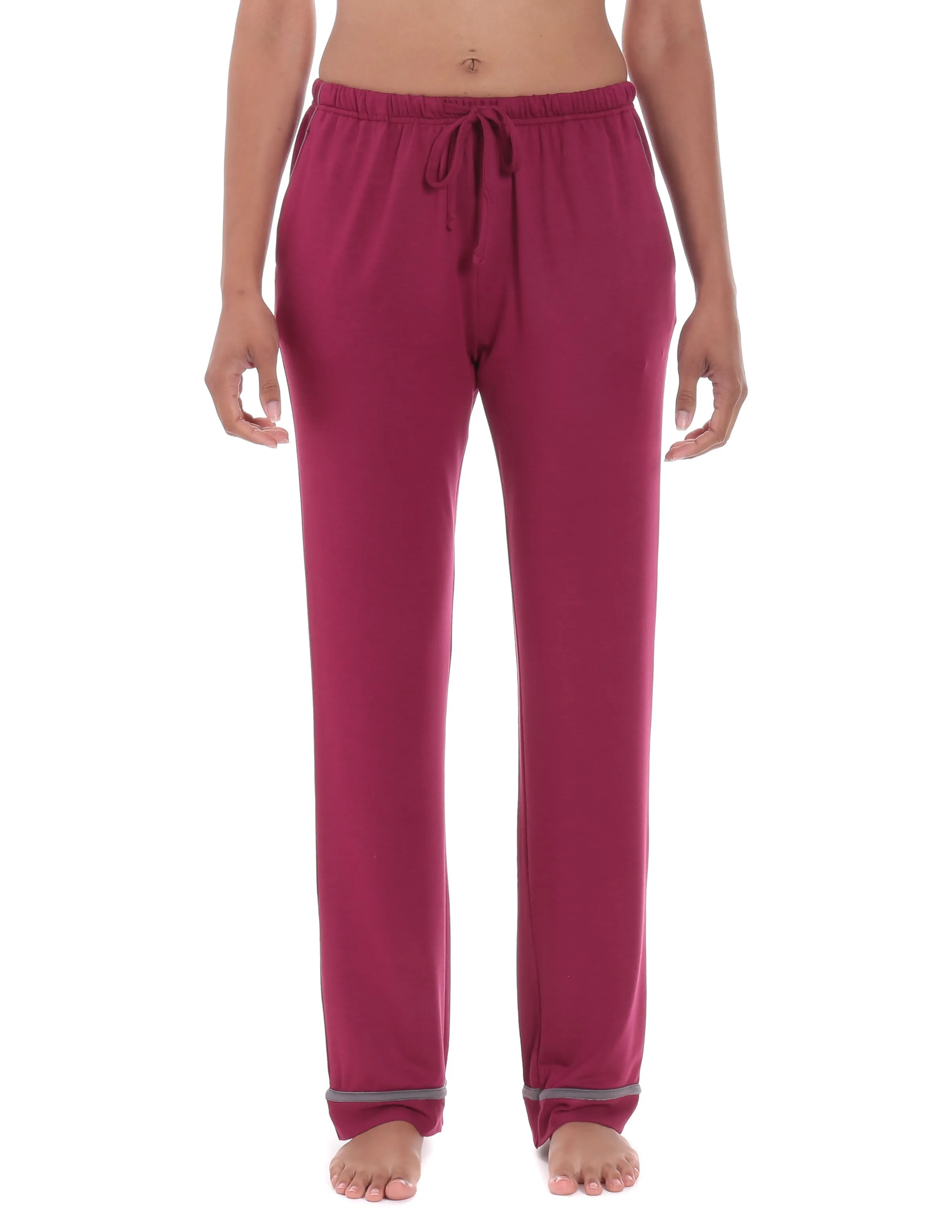 Women's Jersey Knit French Terry Lounge Pants