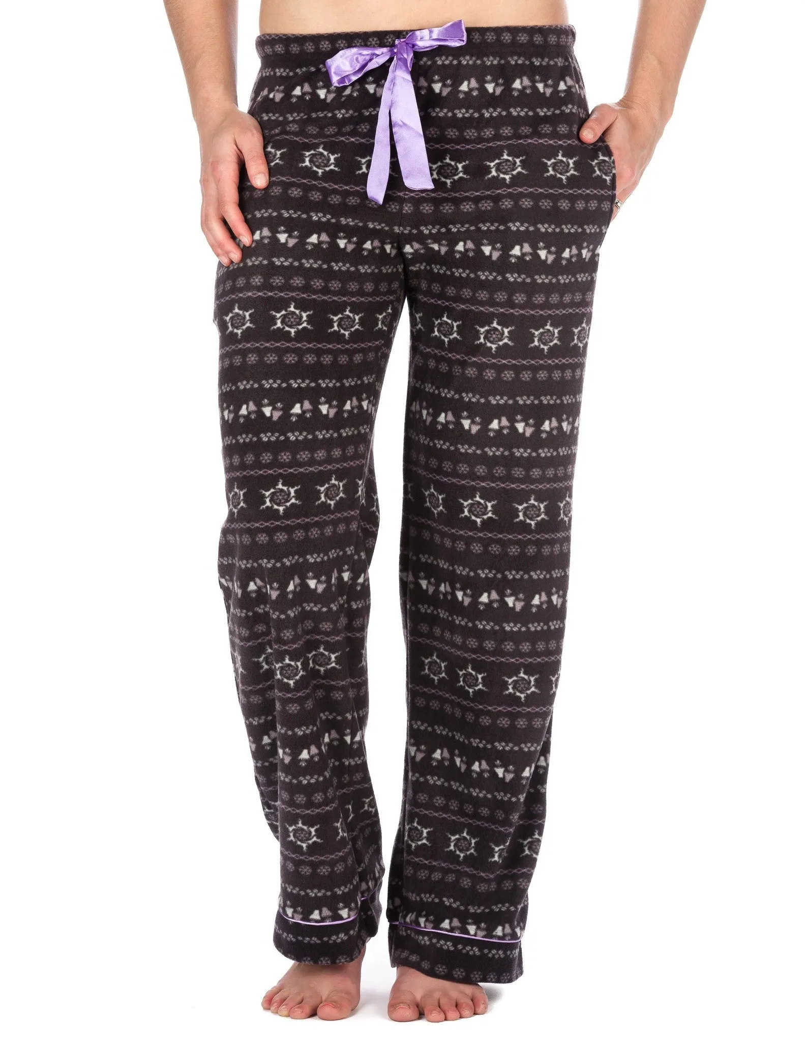 Womens Microfleece Lounge/Sleep Pants