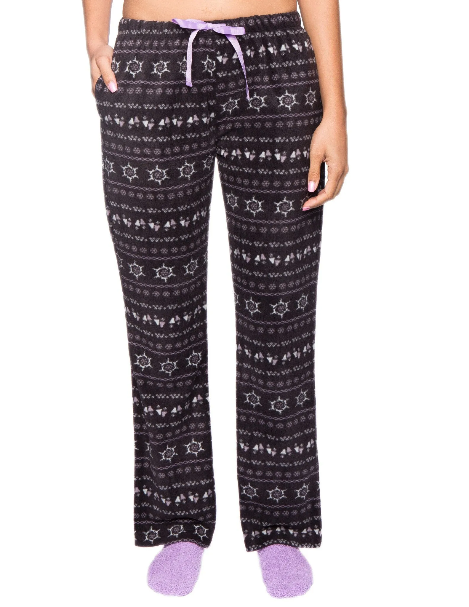 Womens Microfleece Lounge/Sleep Pants