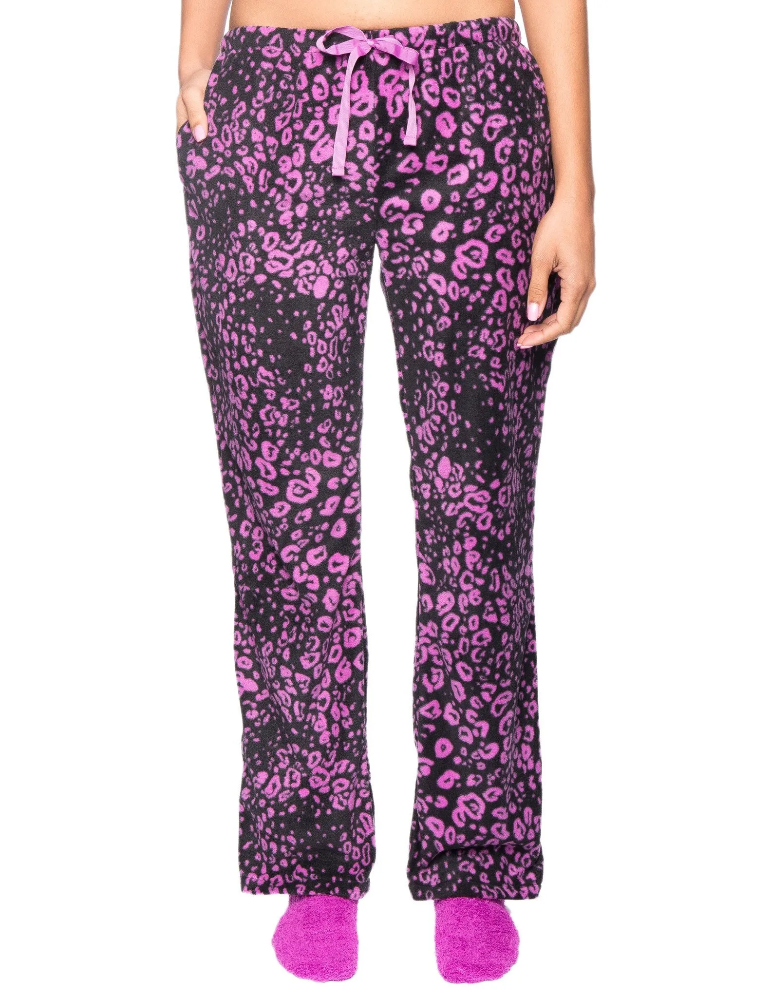 Womens Microfleece Lounge/Sleep Pants