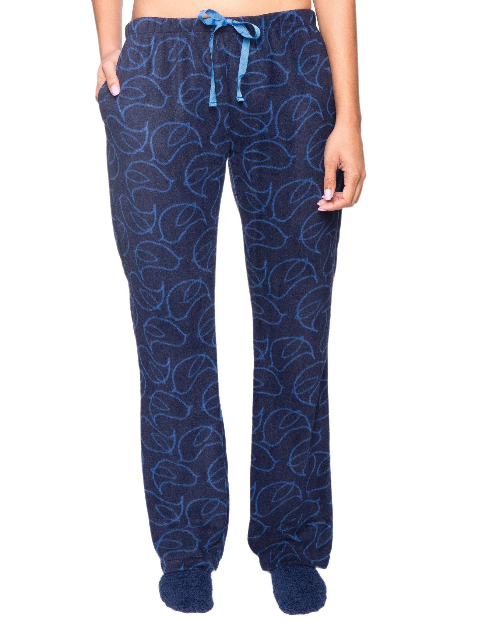 Womens Microfleece Lounge/Sleep Pants