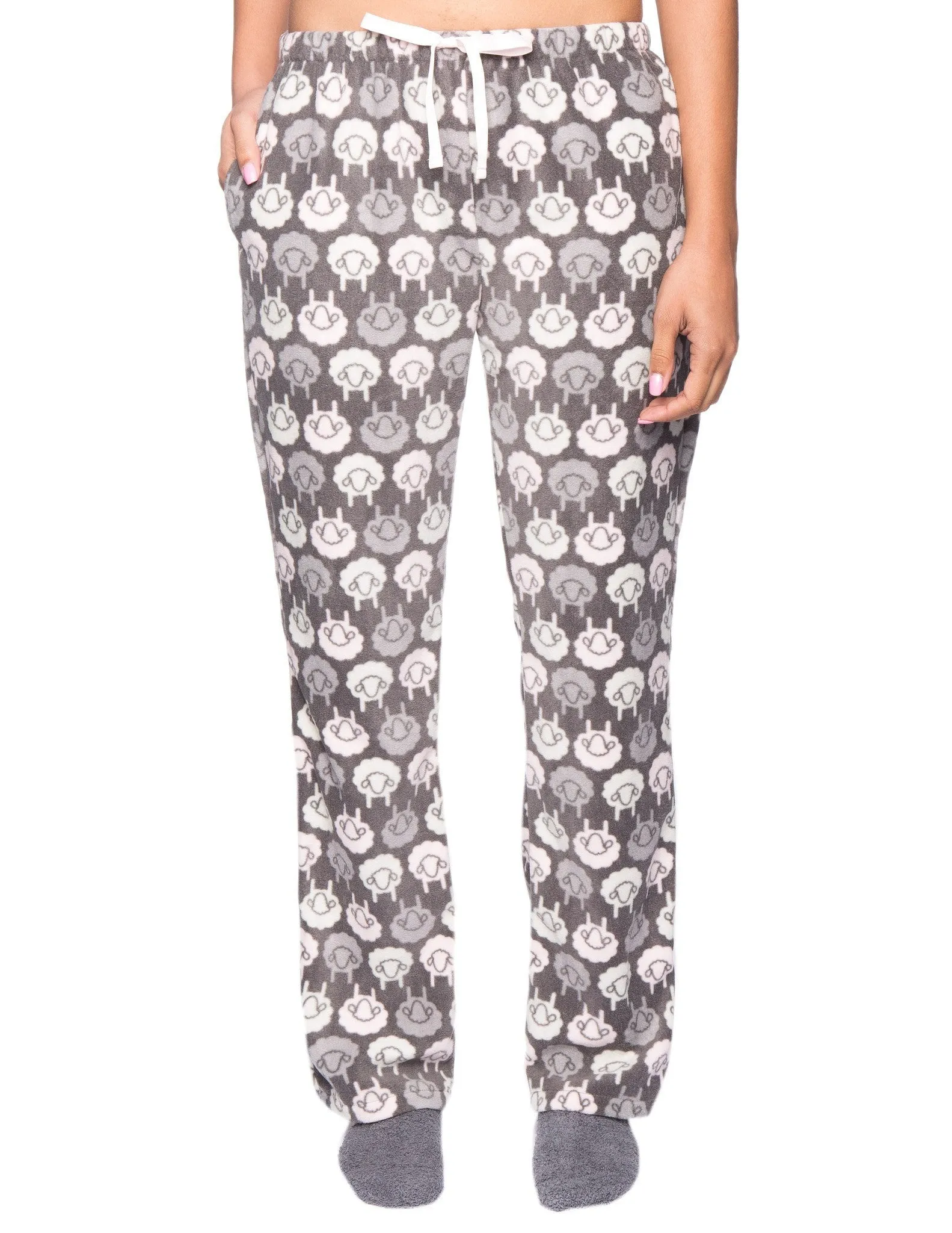 Womens Microfleece Lounge/Sleep Pants