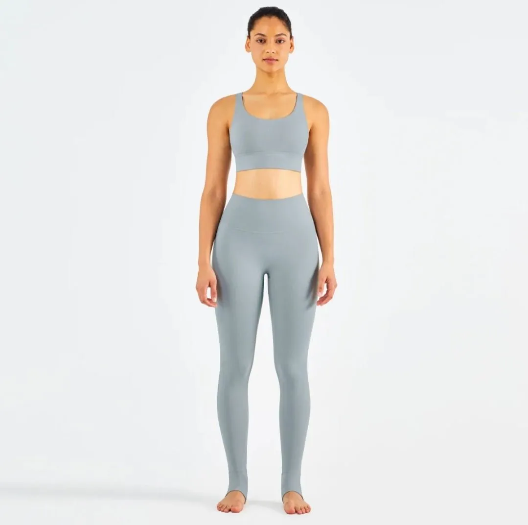 Womens Sports Leggings Set - High-Waisted, Moisture-Wicking, Comfortable Fit for Active Lifestyle